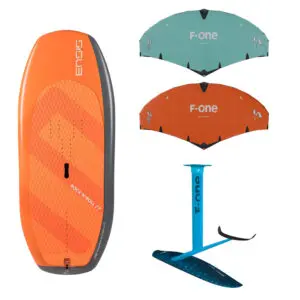 F-ONE Origin V2 Wing, Rock N Roll & Gravity Foil Package