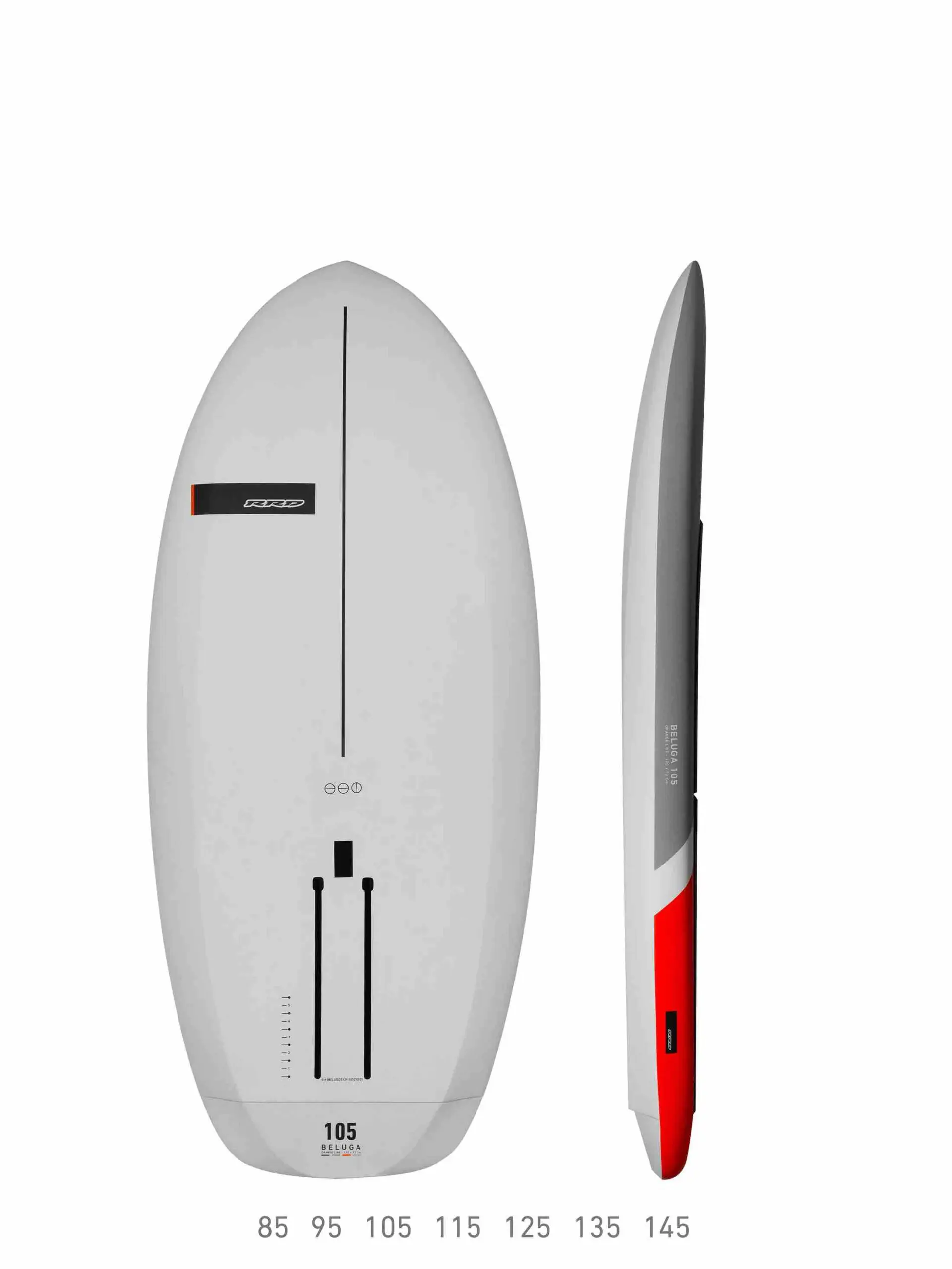 RRD Beluga Orange Line Y31 Wing Foil Board - Image 3