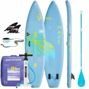 Aquatone Haze 11'4" Inflatable SUP Package