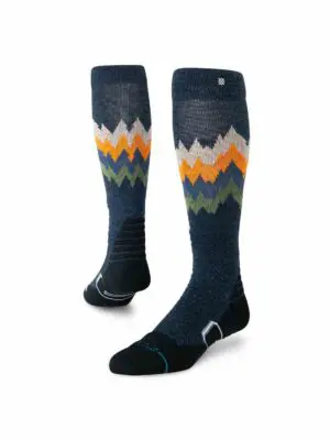 Stance Blocked Mid Wool Snow Socks