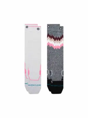 Stance Mid Poly 2 Pack Snow Socks