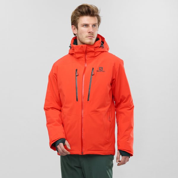 salomon icefrost men's ski jacket