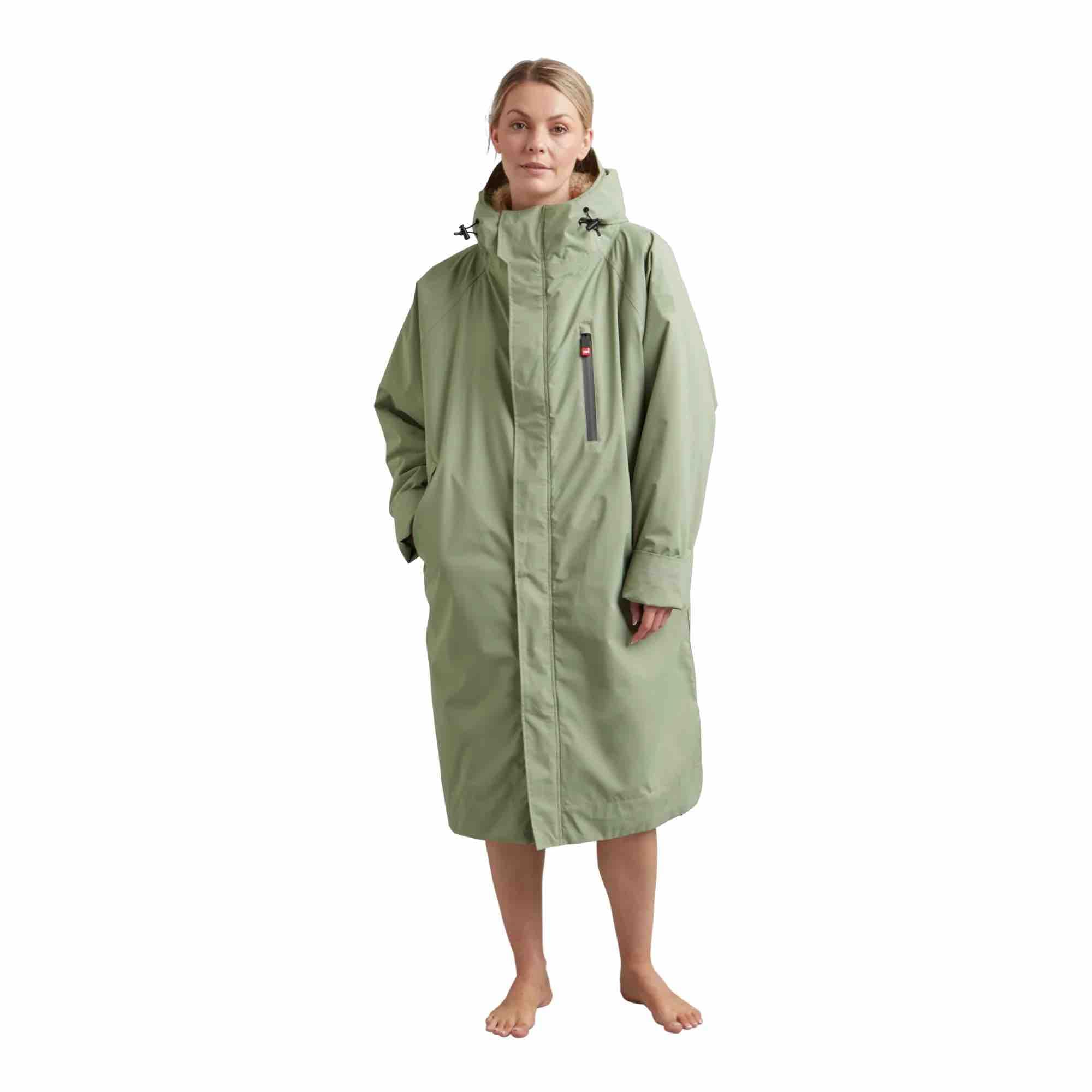 Palm Changing Robe Red Paddle Co Long Sleeve Evo Pro Changing Robe - Fluid Lines, Essex