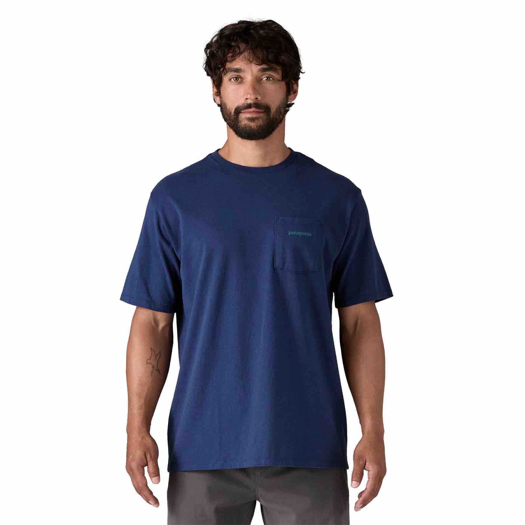 Patagonia Boardshort Logo Pocket Responsibili Men's T-Shirt - Image 4