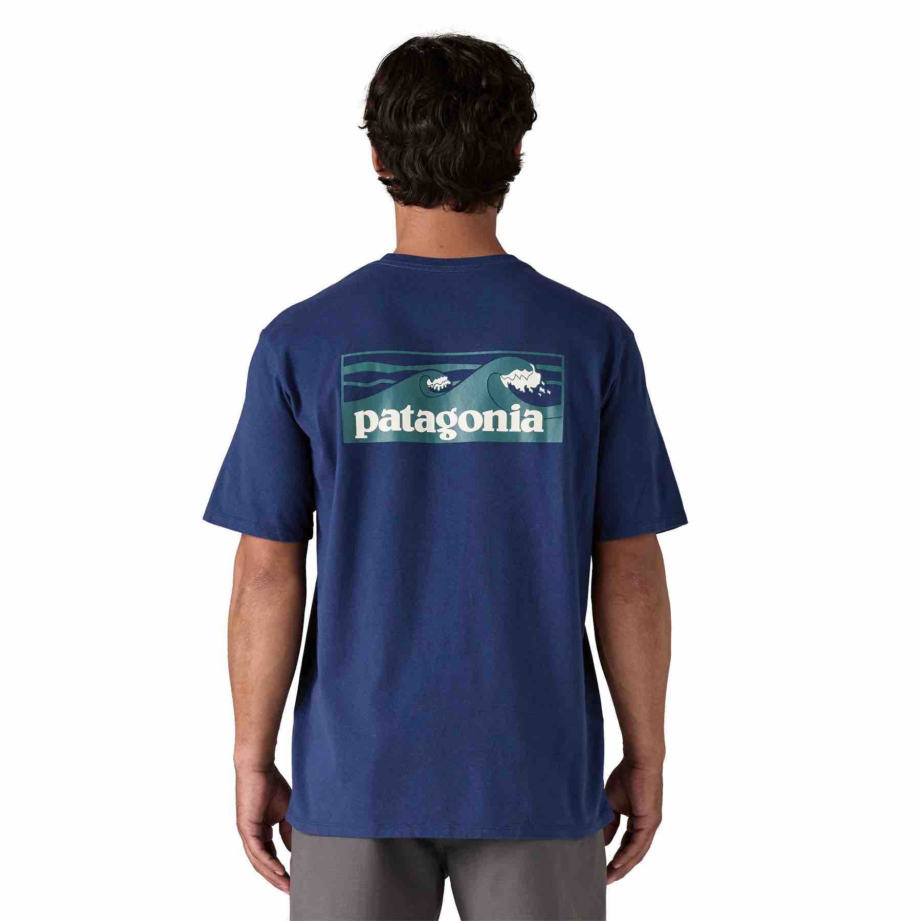 Patagonia Boardshort Logo Pocket Responsibili Men's T-Shirt