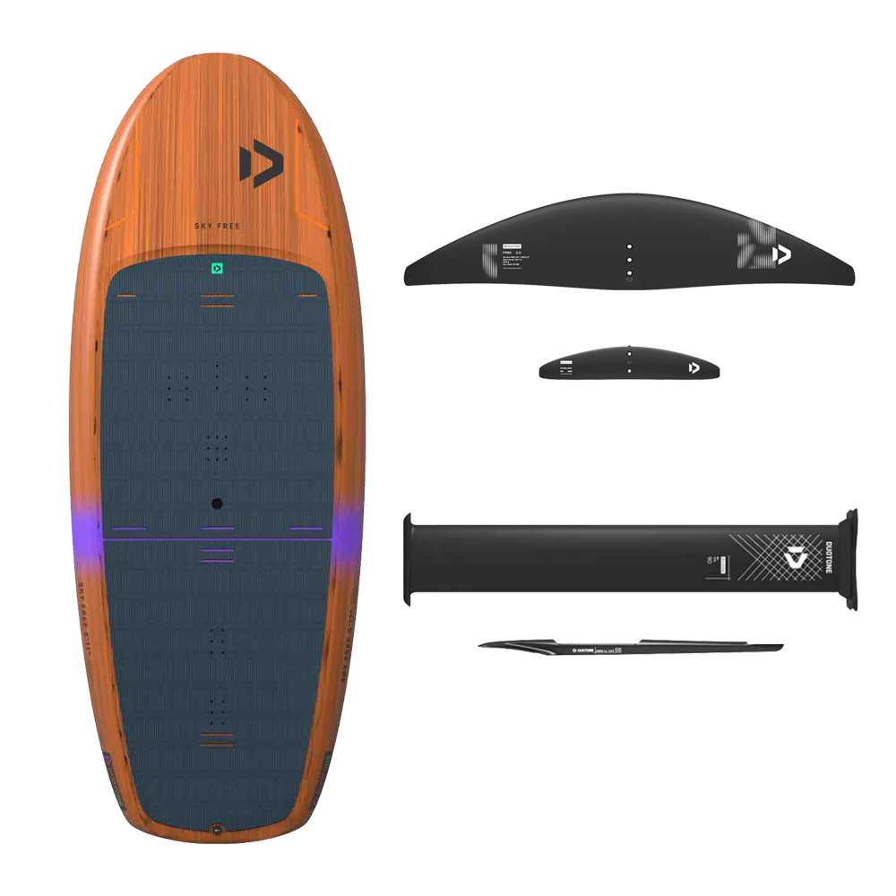 Duotone Sky Free Board & Free 2.0 Foil Package