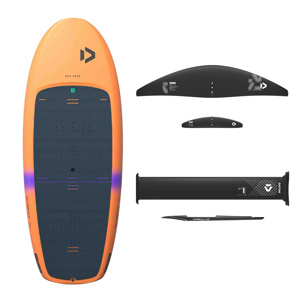 Duotone Sky Free DST Board & Free 2.0 Foil Package