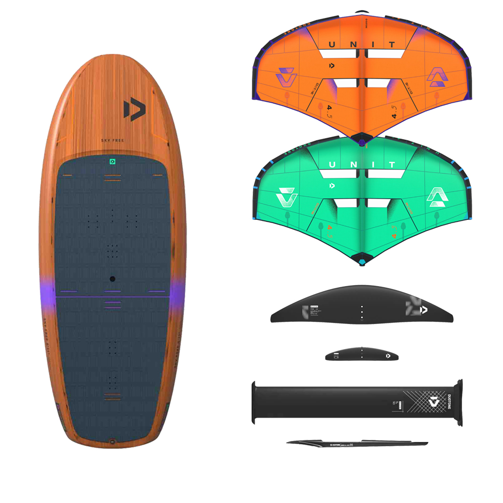 Duotone Sky Free Board & Free 2.0 & Unit Wing Foil Package