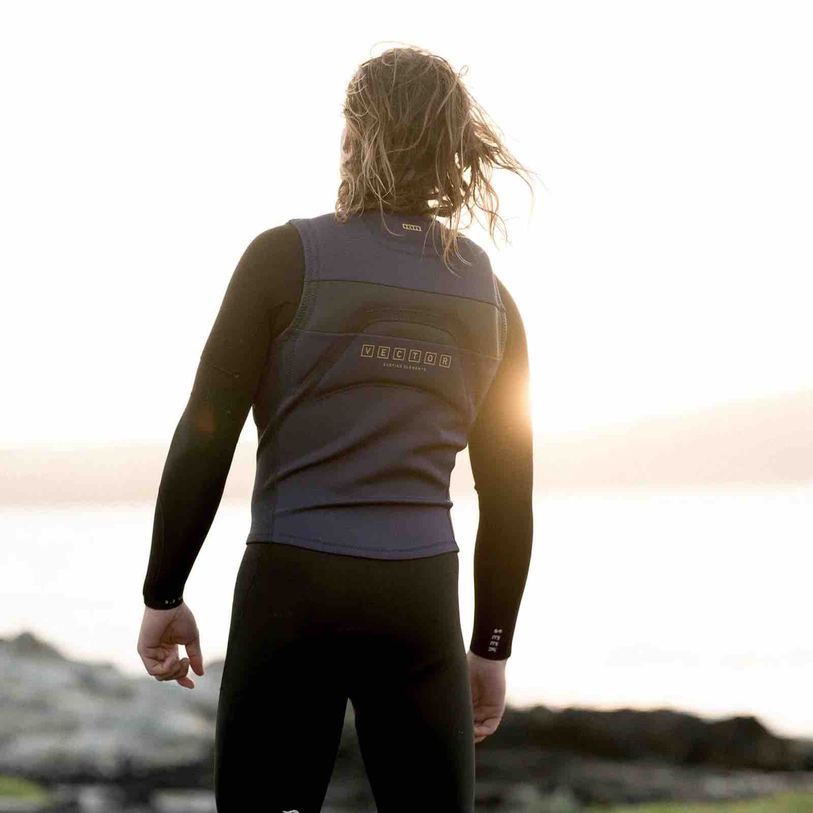 ION Vector Amp Front-Zip Windsurf/Kitesurf Vest - Image 4