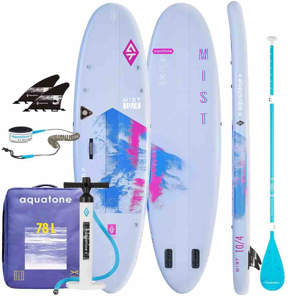 Aquatone Mist 10'4" Inflatable SUP Package
