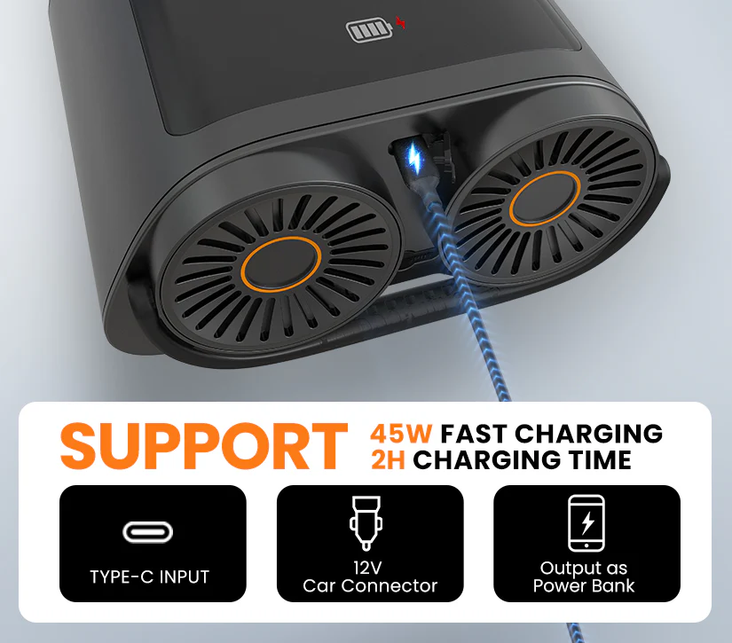Outdoor Vortex Pro Rechargeable Electric SUP Pump - Image 6