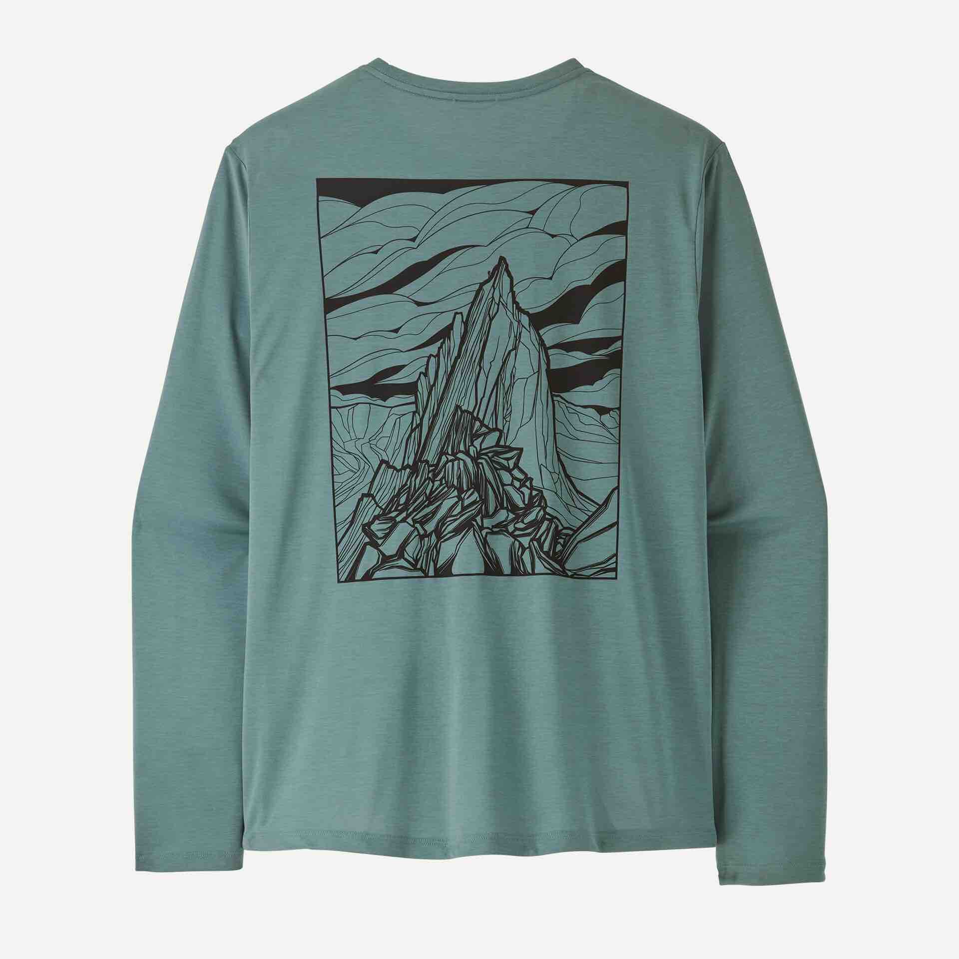 Patagonia Capilene Cool Daily Graphic L/S Men's T-Shirt - Image 2