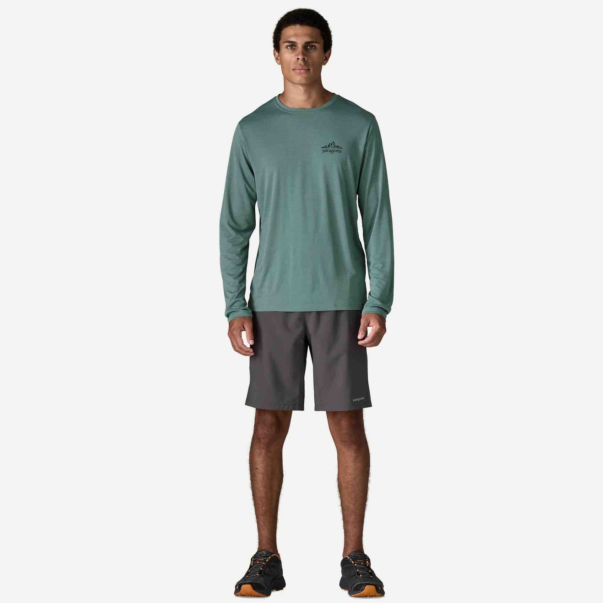Patagonia Capilene Cool Daily Graphic L/S Men's T-Shirt - Image 3