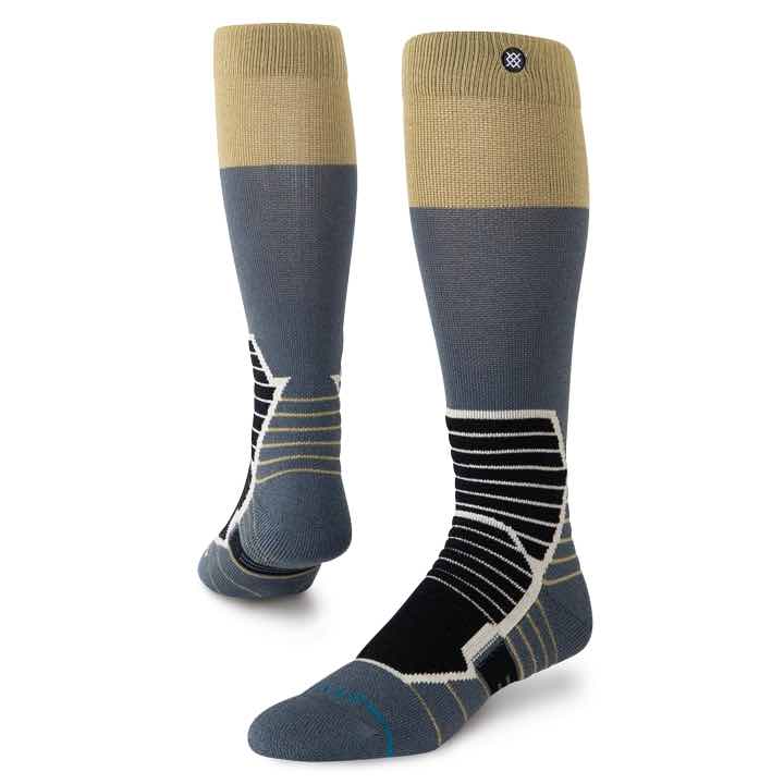 Stance Blocked Mid Wool Snow Socks