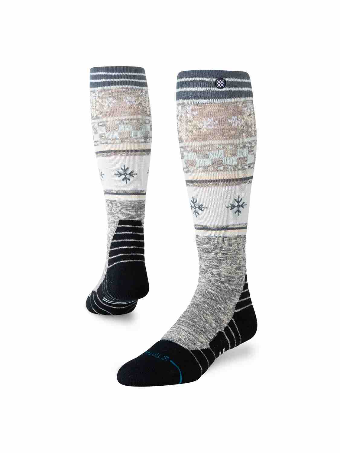 Stance Flake Mid Poly Snow Socks