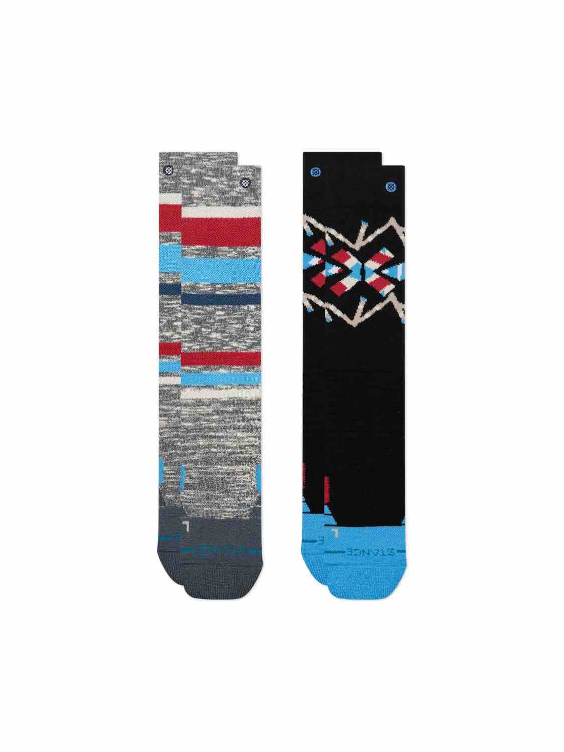Stance Stripe Up Mid Poly Snow Socks